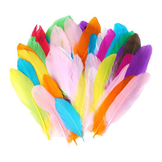 

50 шт./компл. красочные натуральные перья для детей и взрослых, поделки из перьев своими руками, ловец снов, центральные украшения для дома, офиса, свадебной вечеринки, комплект из настоящих перьев