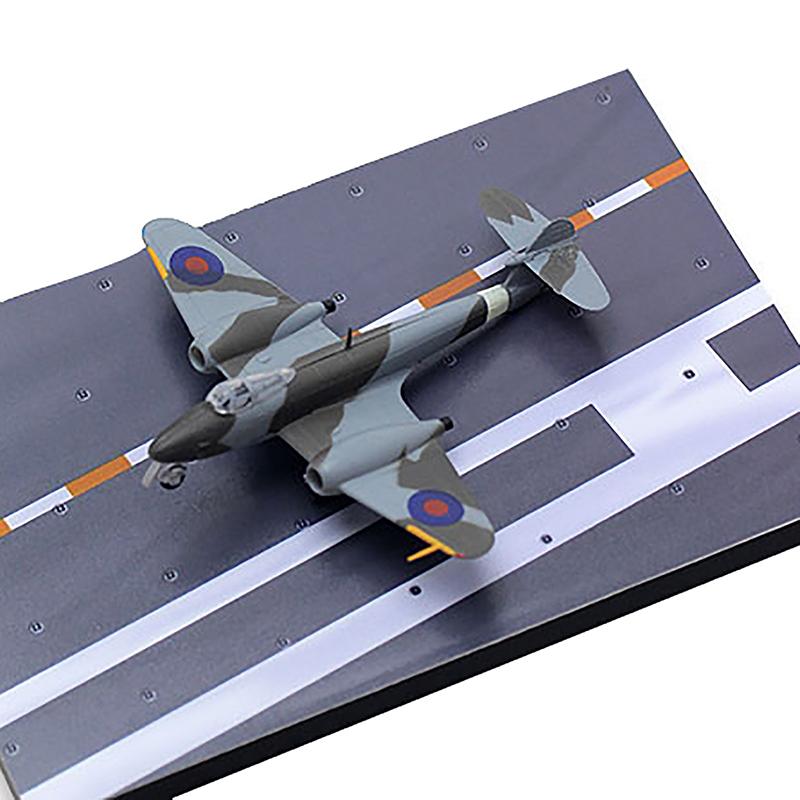 Static Airport Runway Platform Deck Model Military Sand Table Aircraft Scene Landscape Layout Diorama Kits 1Pcs