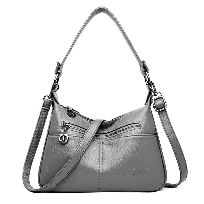 Japanese Style PU Leather Messenger Bag for Women Student Tote Shoulder Crossbody Bag Ladies Handbag