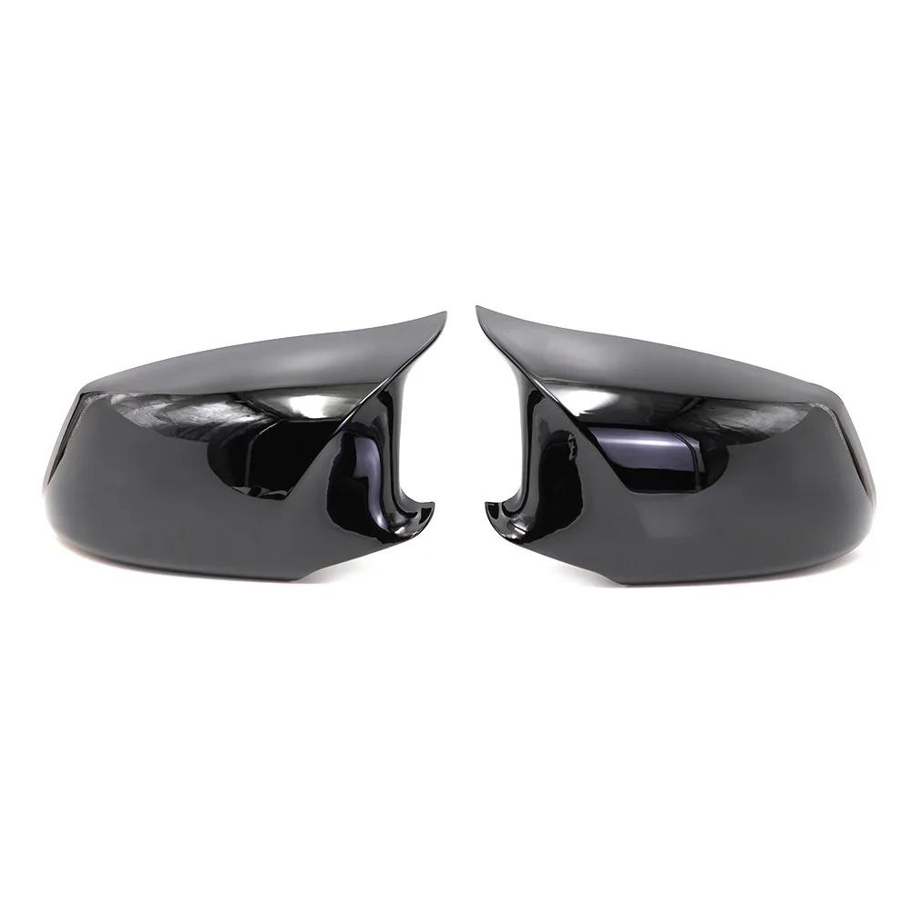 For LHD BMW 5 Series F10 F11 2010-2013 Car Rearview Side Mirror Cover Sticker Wing Cap Exterior Door Case Trim Carbon Fiber