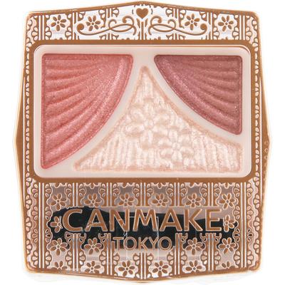 CAMMAKE Juicy Pure Eyes 14 Eye Makeup Eye Color & Eye Shadow Can Make Nałóż górny lewy róg na całą powiekę za pomocą końcówki,