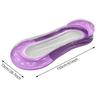 1pc Gradient Inflatable Water Floating Bed Portable Comfortable Lounge Chair Hammock for Beach Swimming Pool Party