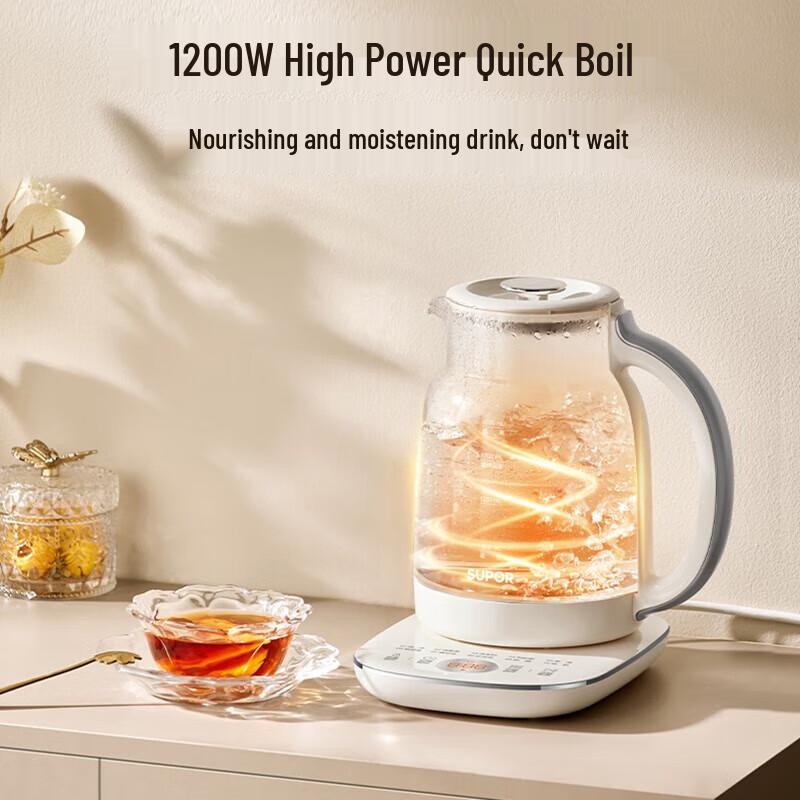 Supor 2L Electric Health Pot & Tea Maker CN plug (adapter included)