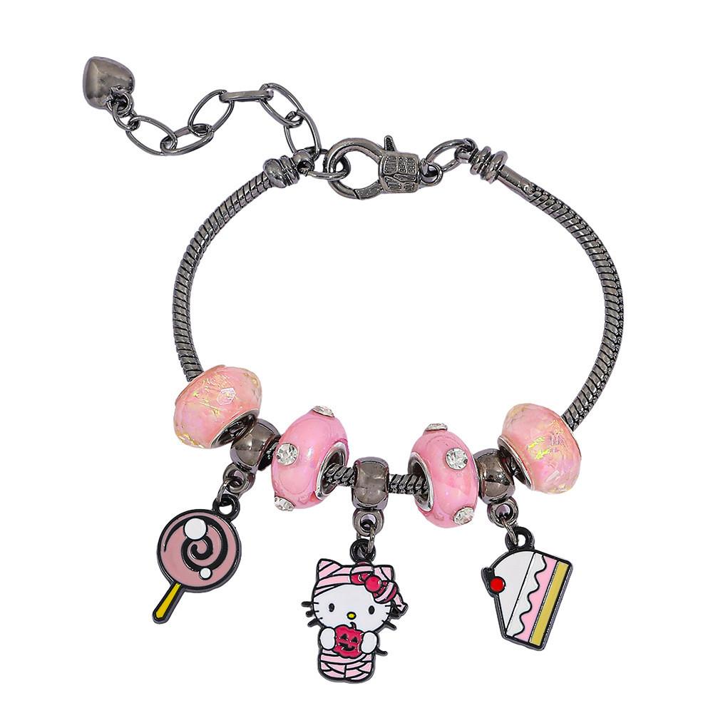 Hello Kitty Jewelry Bracelet With Zinc Alloy Material For Gift Giving In Spring 2025