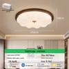 French Mid-Century Ceiling Light with American Retro and Song Dynasty Style - Eye-Friendly Lighting for Bedroom, Dining Room, or Study.
