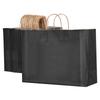 Kraft Paper Bags with Handles 100Pcs 16x6x12 In Party Shopping Bag Black