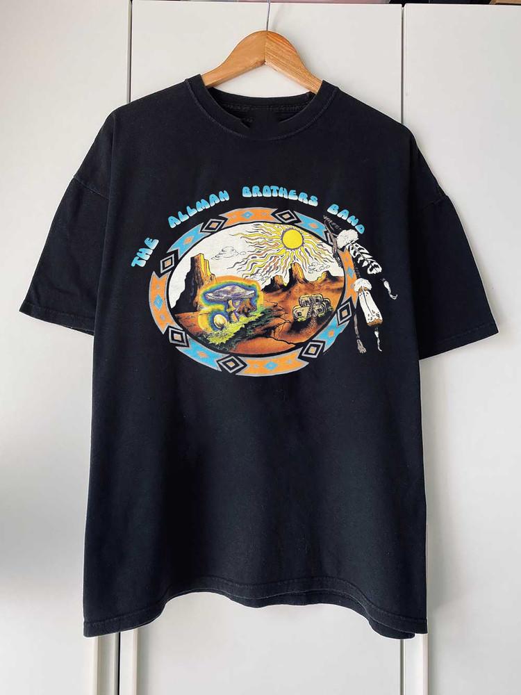 The Allman Brothers Band Summer 1993 Black  Unisex T-Shirt(black) Unisex T-Shirt S
