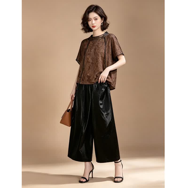 EST+II Women's Elegant Summer Two-Piece Set