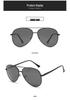 2026 Men's Polarized Aviator Sunglasses, Metal Frame, Sun Protection, Trendy Driving Style