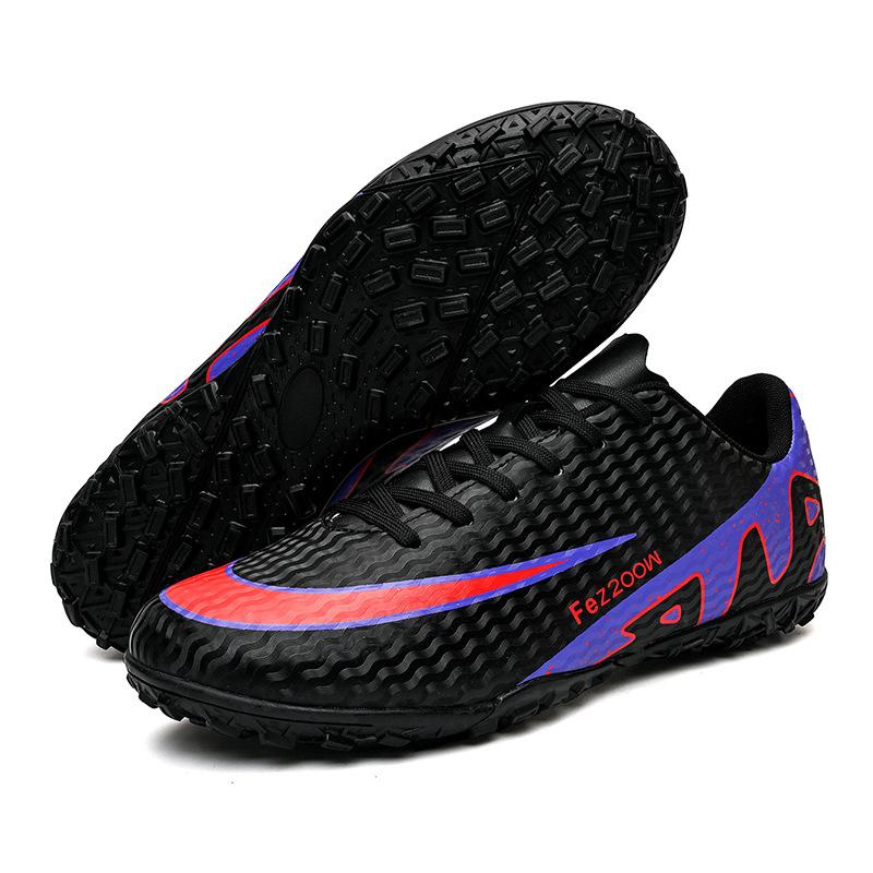 Overseas men's and women's low-top breathable football shoes indoor and outdoor sports shoes professional competition shoes