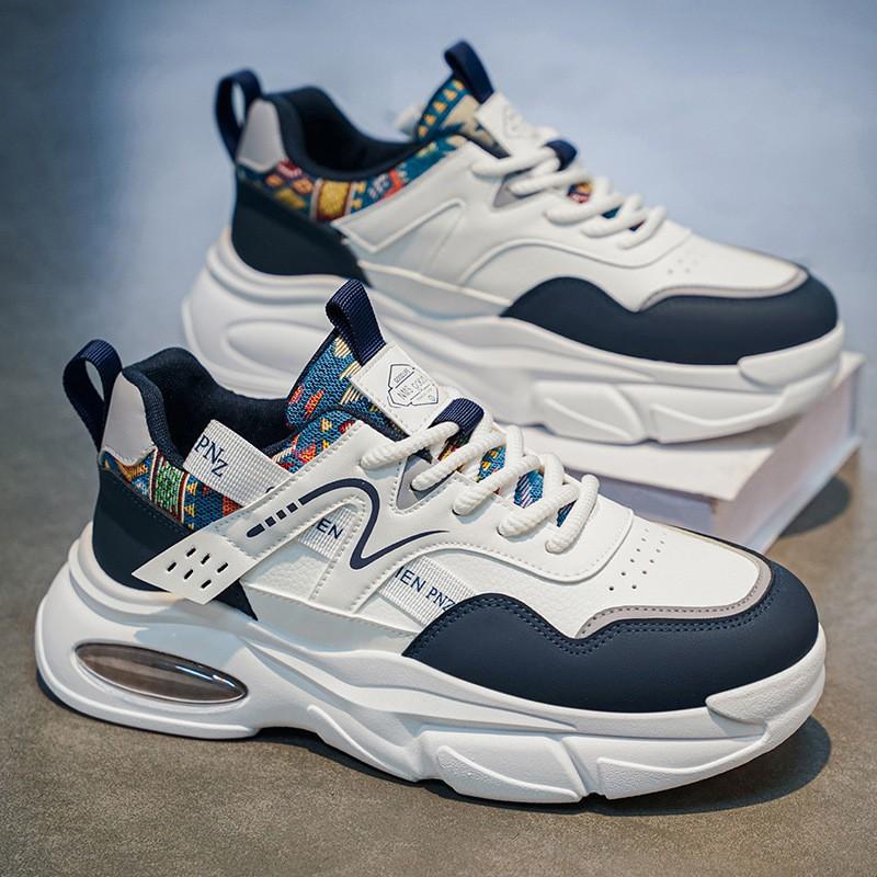 

Men s Shoes New Style Breathable Sneakers Fashionable All-matching Platform Casual Running Old Dad Shoes. 40