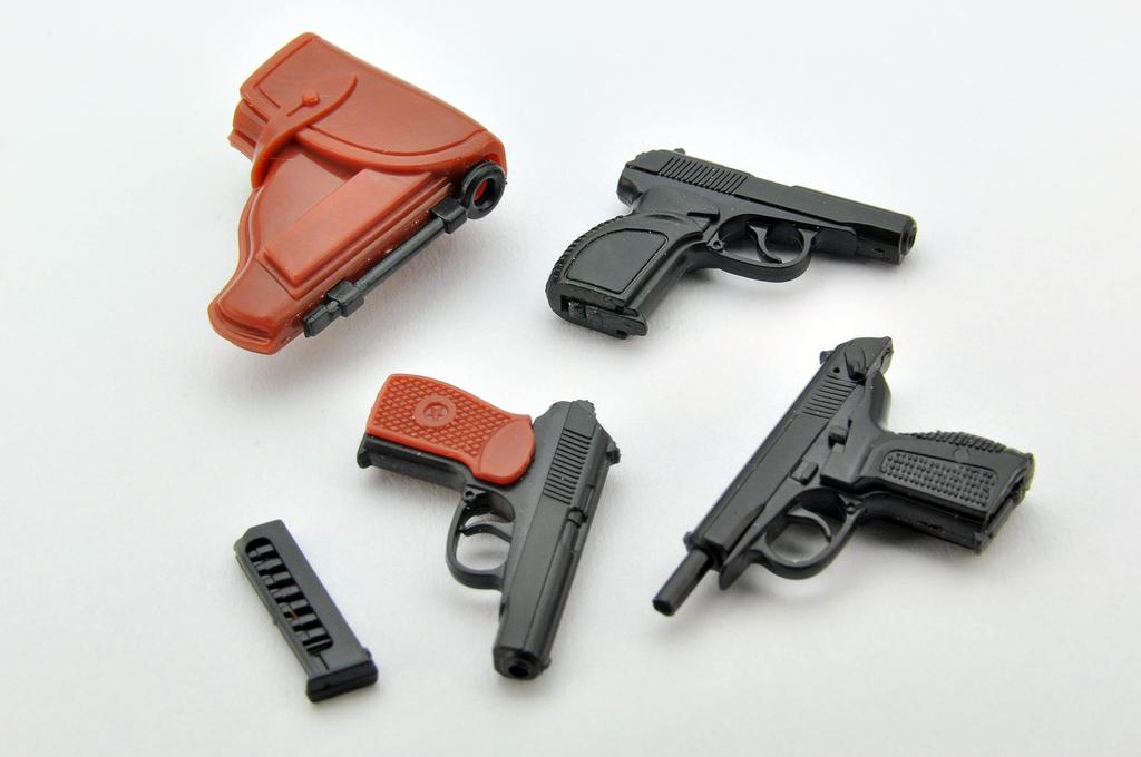 TOMYTEC Little Armory LA085 Tokarev Makarov Type Plastic Model &