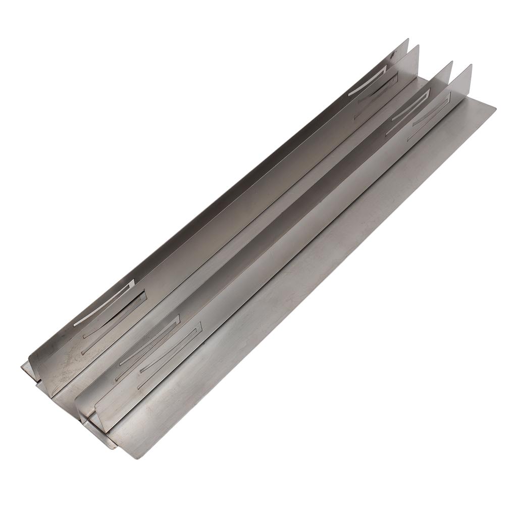 4Pcs Stove Gap Cover Stainless Steel Heat Resistant Easy Clean Versatile Oven Gap Filler Guard