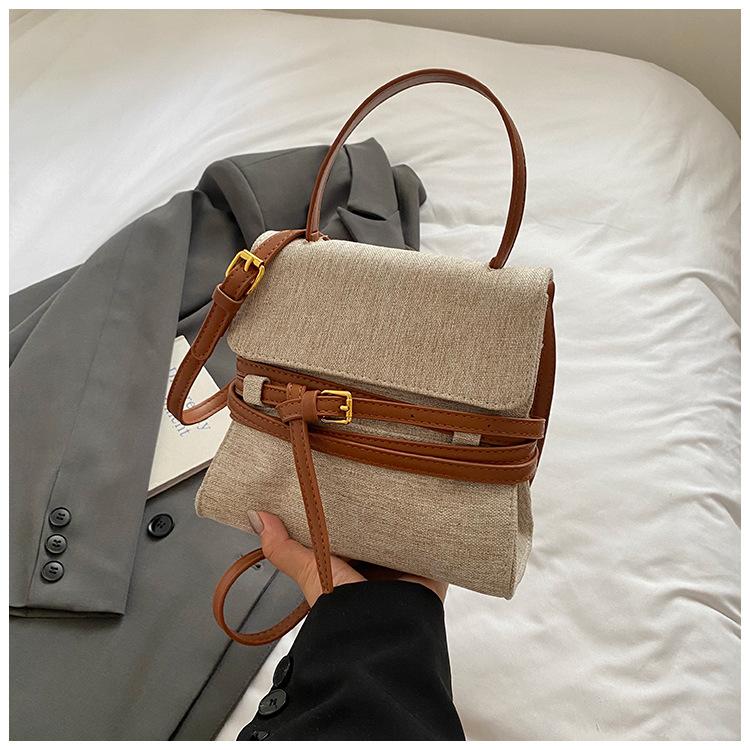 

Niche fashionable handbag women s summer fashion commuter shoulder bag casual high value messenger bag коричневый