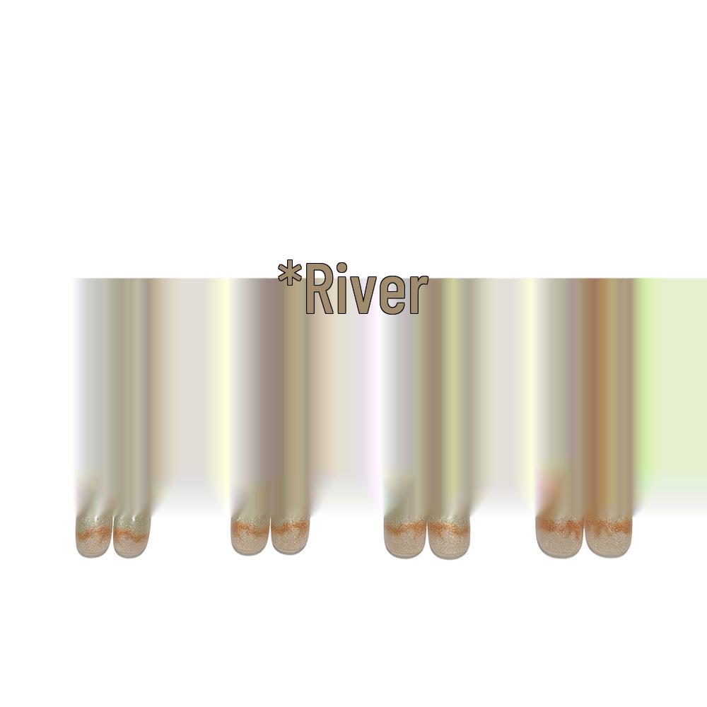 Brown Gradient Nail Art Stickers for Autumn/Winter - Simple, Elegant, Whitening Style Wearable Tips