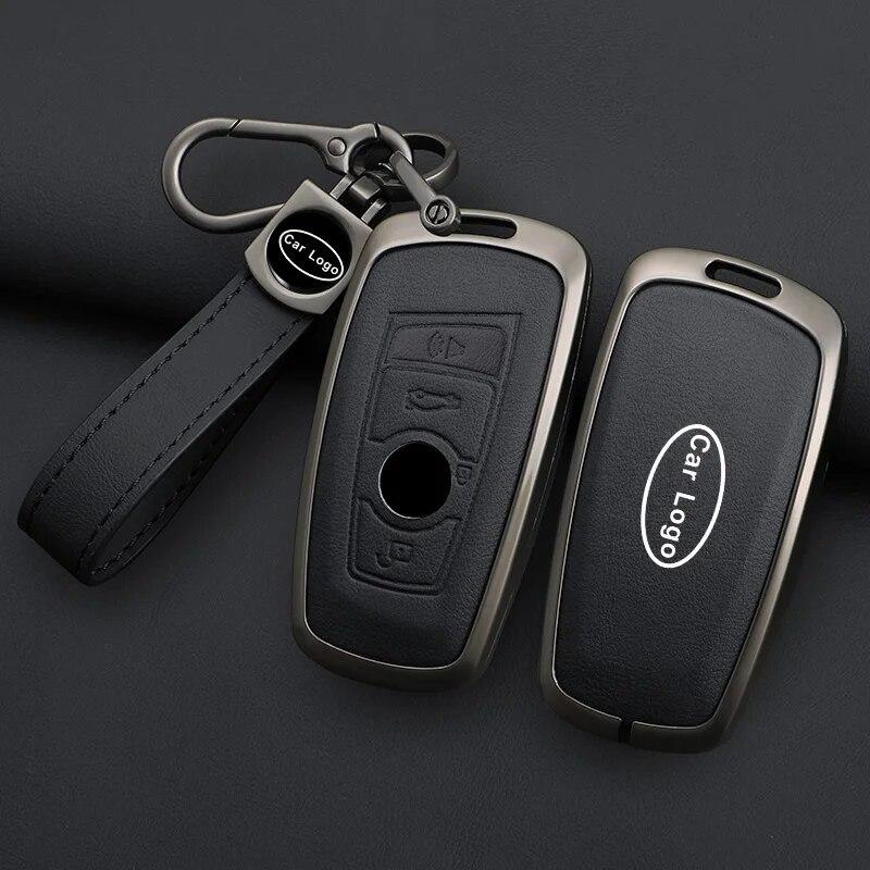 Zinc Alloy  Car Key Case Cover For BMW 1 3 5 7 Series X1 X3 X4 X5 X6 F10 F20 F30 F34 F11 F15 F16 F25 F31 M3 M4 E34