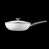 Chuudahuang Non-Stick Flat Bottom Stir-Fry Pan