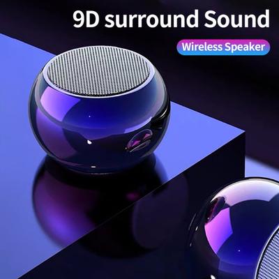 M3 Wireless Speaker High Fidelity Surround Sound Effect Portable Bluetooth-compatible5.0 Mini Multifunctional Sound Box for Indoor