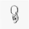 PAndora 793086c01 PAndora Me Keyhole Heart Mini Pendant And Dangle Silver Charm