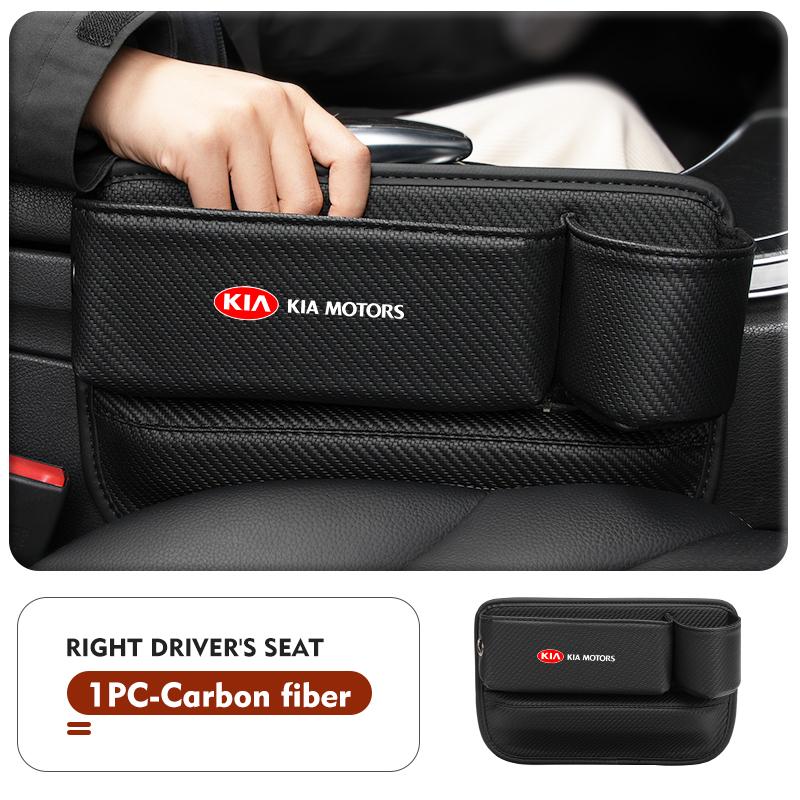 Car Seat Gap Storage Box Phone Bottle Cup Holder Accessories For KIA Sportage Rio Ceed Niro Soul Stonic Picanto Proceed