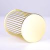 Makeup Storage Box Cylindrical Case Lipstick Brush Pen Holder Organizer Iron