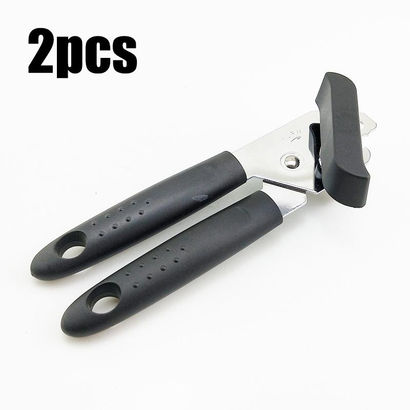 Küchenutensilien Unregelmäßig Tragbar Dosenmesser Dosenöffner aus Edelstahl Multifunktionaler Flaschenöffner Manueller Dosenöffner