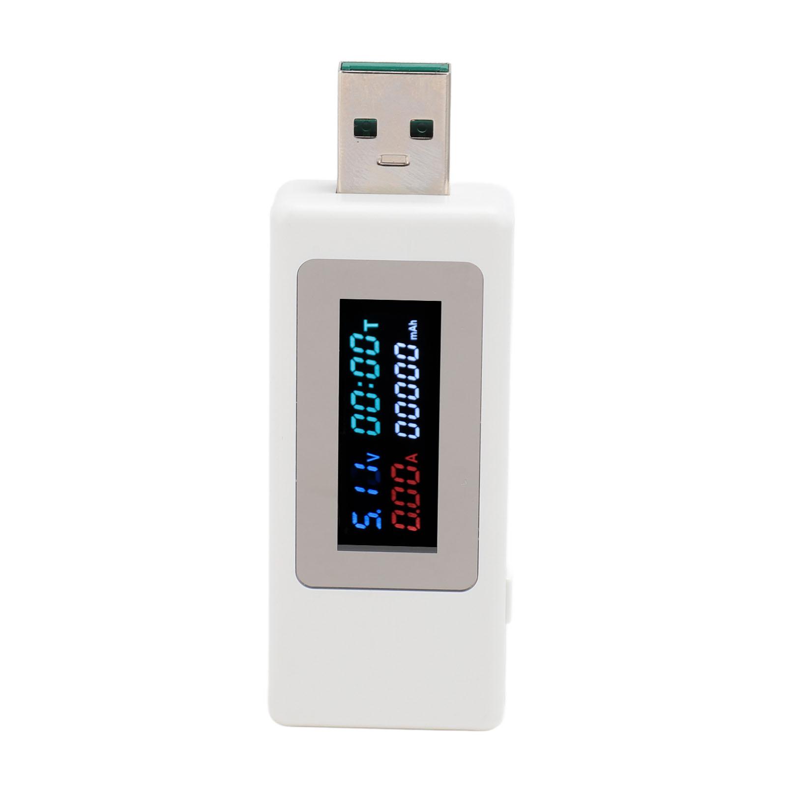 

USB Tester Professional Color Screen USB Current Voltage Charging Detector with LED Display for