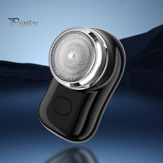 Electric Shaver USB Rechargeable Pocket Size Portable Safe Mini Travel Shaver Men Cordless Hair Beard Trimmer Remover Tool