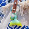 Creatieve Kleurverloop Parel Zeemeerminstaart Sleutelhanger - Elegante Autosleutelhanger & Dames Tas Hanger Cadeau