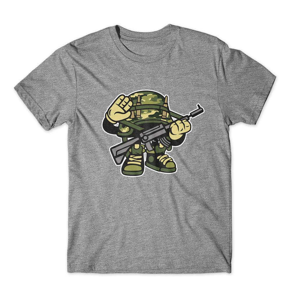 

Soldier T-Shirt 100% Cotton Premium Tee New 2XL