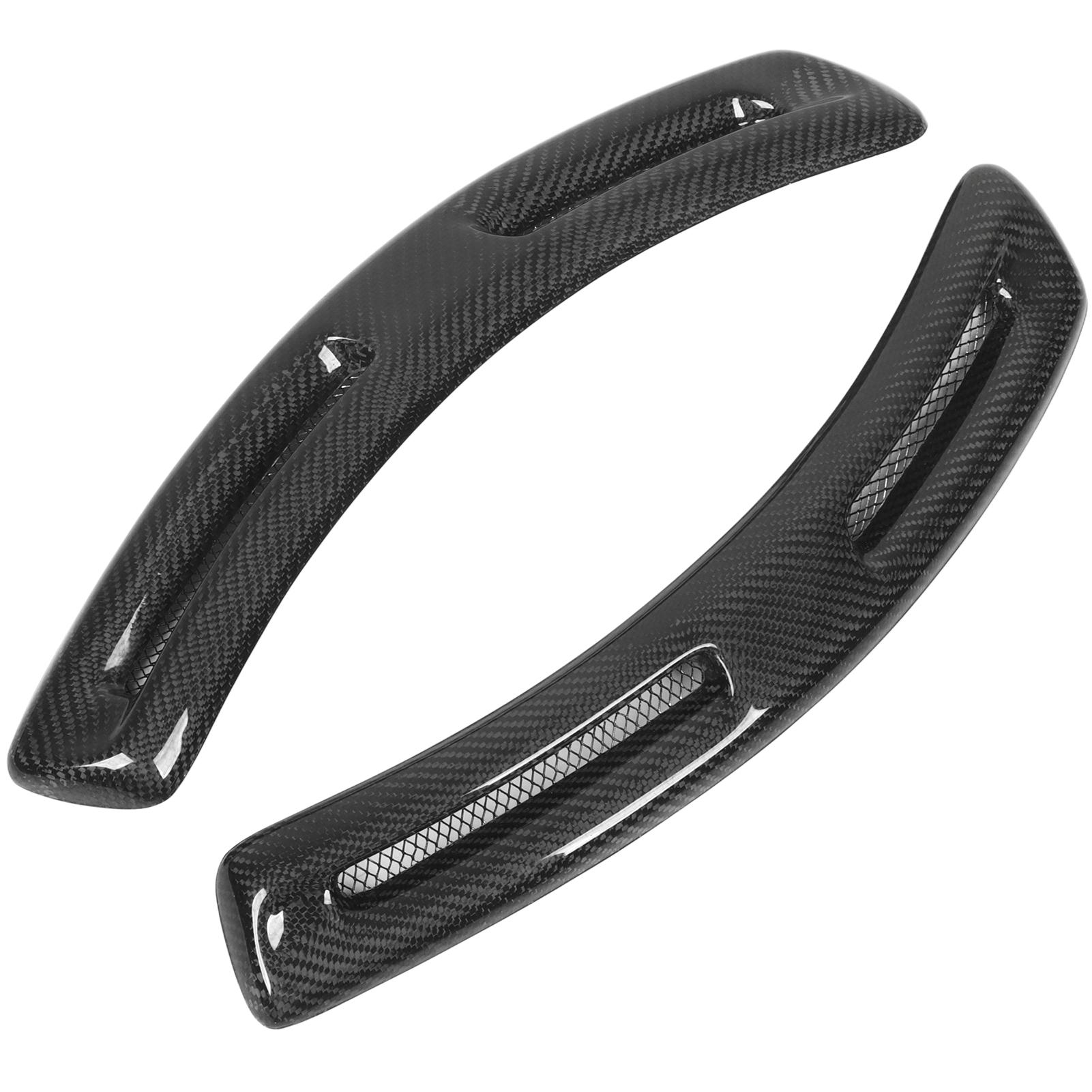 

Крылья переднего бампера из углеродного волокна с боковыми вентиляционными отверстиями, замена для Mitsubishi Lancer Evolution X 10 2008–2016