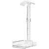 Multifunctional Clear Headphone Stand Holder for For Gaming Earphones with Ergonomic Curve Shape and Desktop Phone Holder