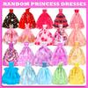 71 Pcs Doll Clothes and Accessories, 5 Wedding Gowns 9 Fashion Dresses 3 Tops 3 Pants 3 Bikini Swimsuits 20 Shoes for 11.5 Inch Doll Christmas