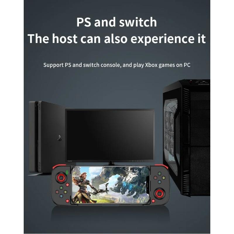 Wireless Stretchable Game Controller Bluetooth 5.0 Mobile Phone Gamepad Controller for Samsung Huawei Xiaomi Android IOS