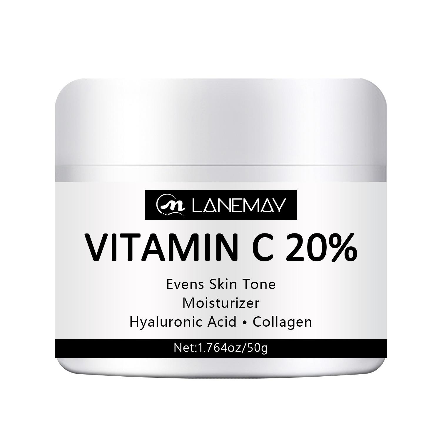 

Увлажняющий и осветляющий крем для лица с витамином С — формула против старения и морщин для омоложения кожи 50G