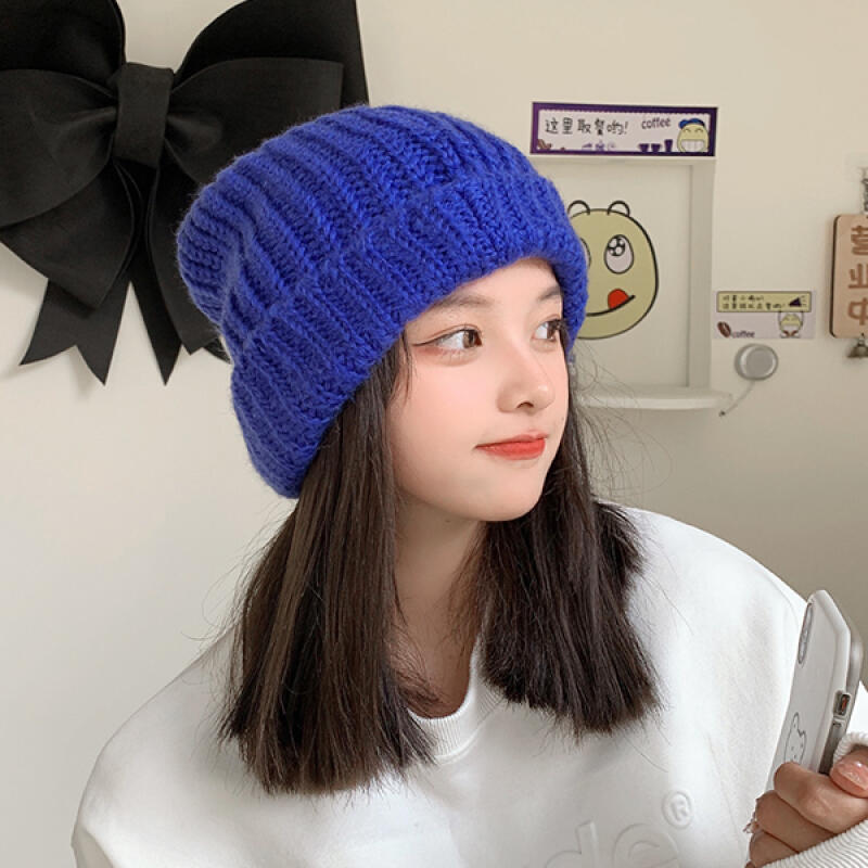 Le Verrel Knit Loose Fit Basic Golji Beanie gray