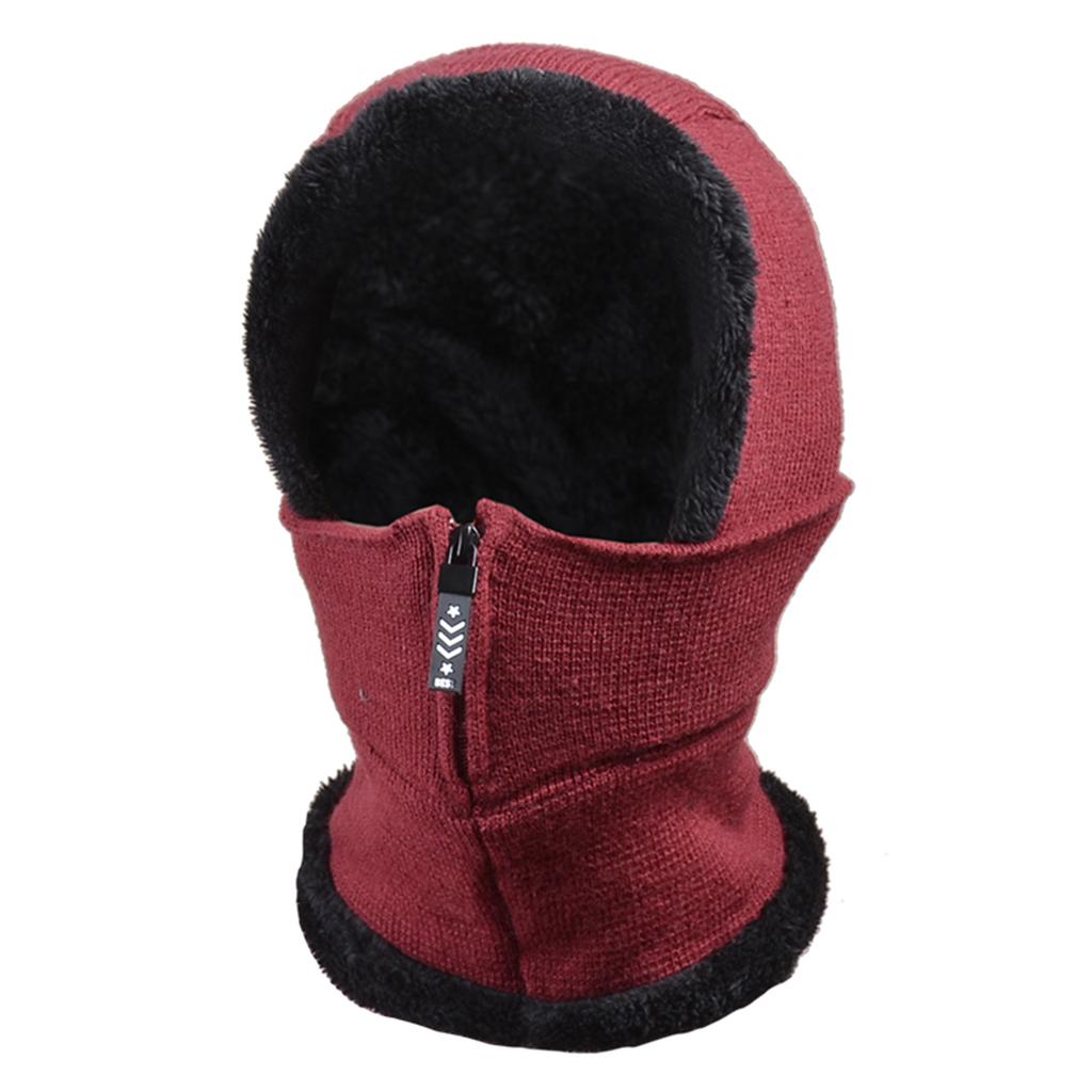 Knitted Hat Autumn And Winter Ear Protection Thickened  Cap