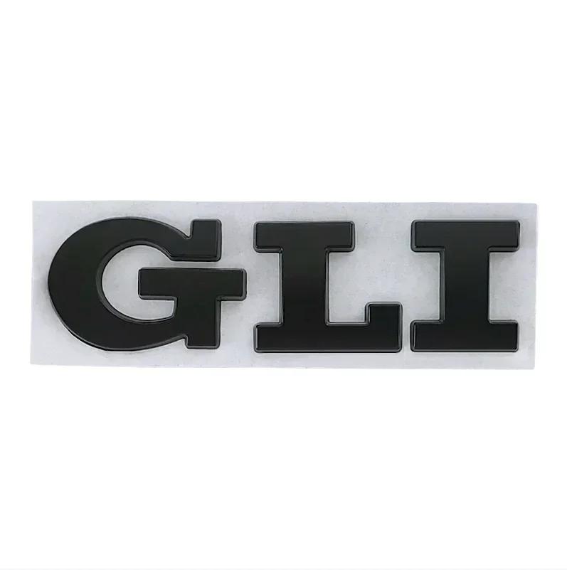 BRY1 Dla VOLKSWAGEN VW GTI 3D Metalowe Litery Logo GLI Tylna Klapa Bagażnika Odznaka Naklejka Dla Volkswagen VW Jetta MK2 MK4 MK5 MK6 MK7 im2