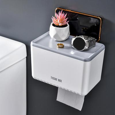 Napkin Holder Storage Organizer Modern Versatile Waterproof Wall Mounted Tissue Dispenser Box