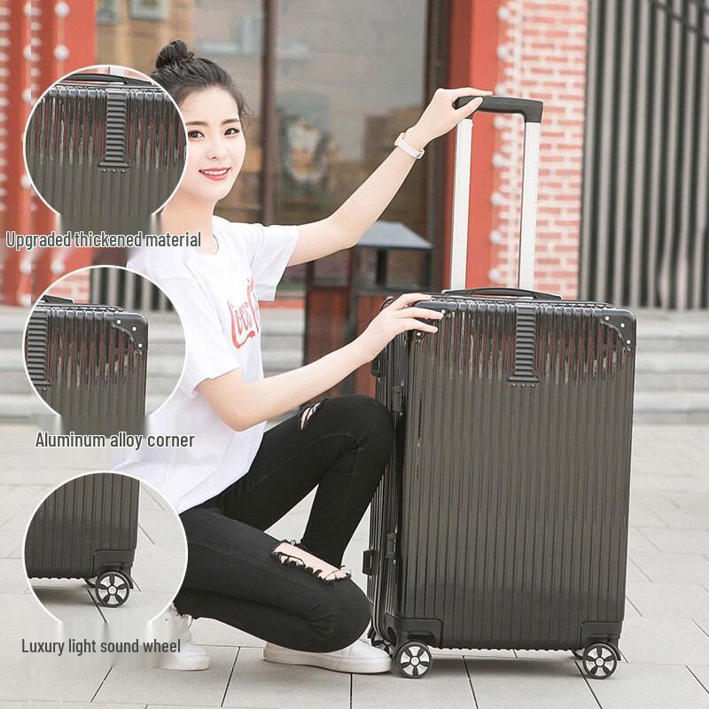 PACKAGE FASHION Unisex ABS Spinner Luggage