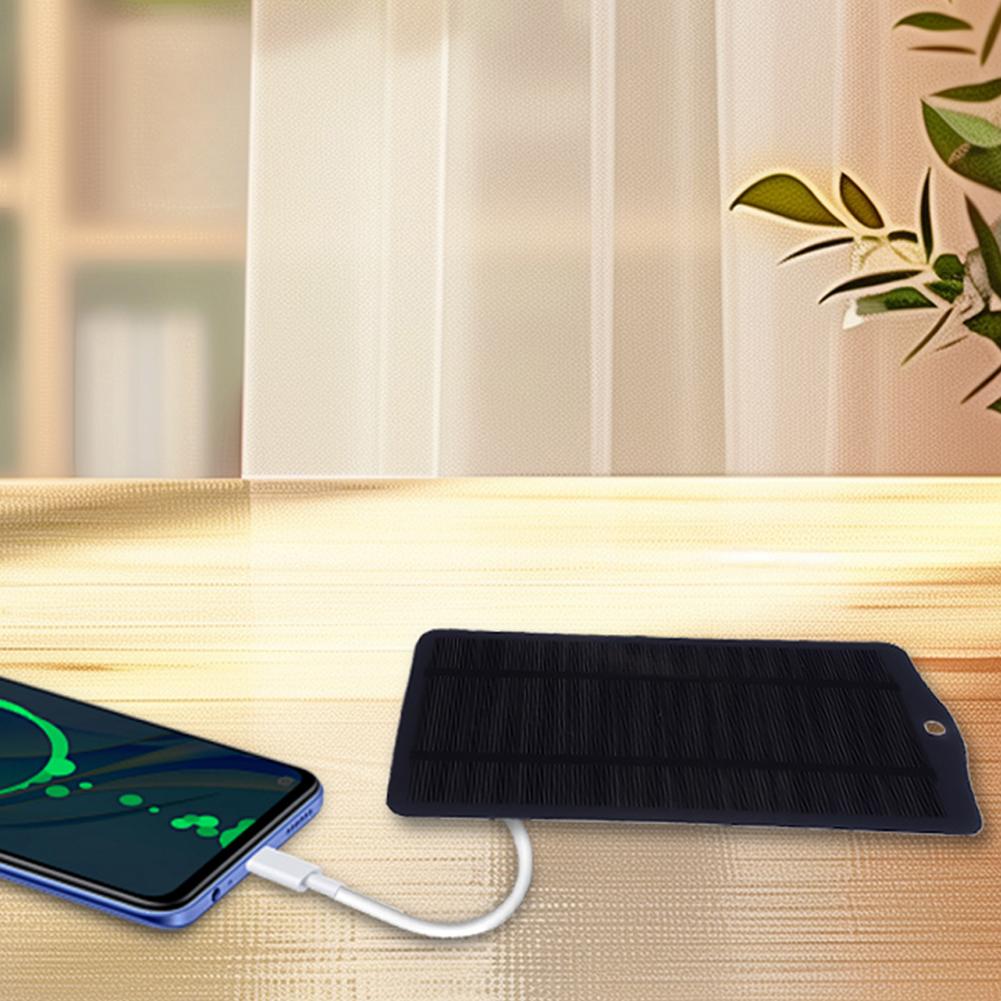 2.5W 5V Solar Panel Phone Power Bank USB Waterproof Solar Battery Charger Solar Cell for Solar Light for 3.7-5V Battery