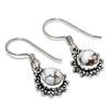 Natural Wild Horse Gemstone Handmade 925 Sterling Silver Jewelry Earring 1.26" b8T98