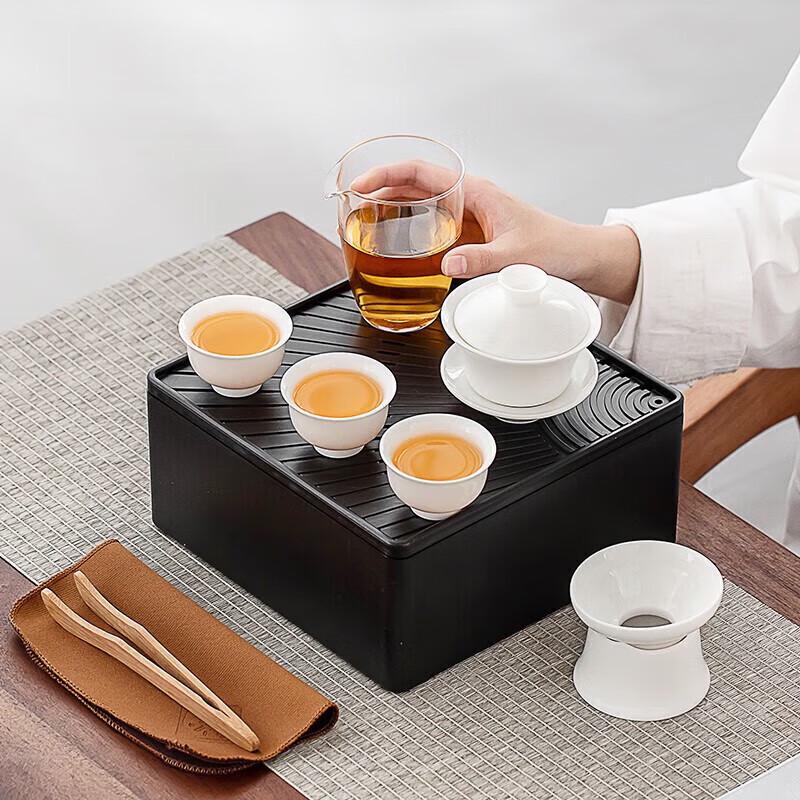 Changshengyuan Portable Ceramic Gongfu Tea Set
