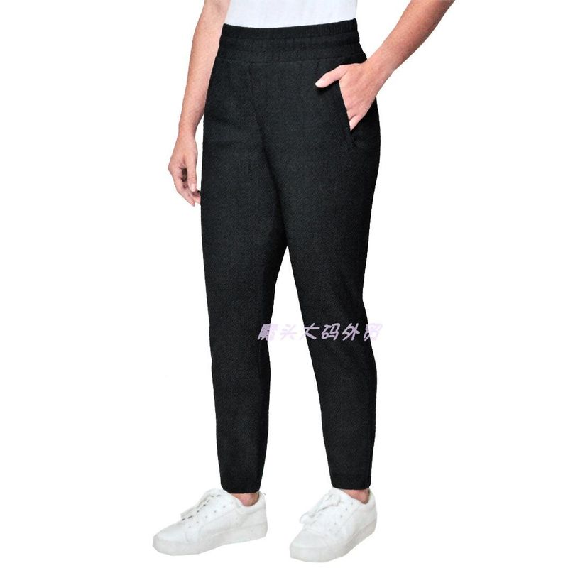Export Women's Spring & Fall High Elastic Mid-High Waist Quick-Drying Sports Four-Sided Stretch Casual Ankle Banded Work Ol Pants 881