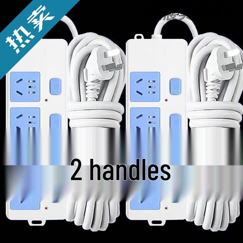 Genuine Pure Copper Wireless Power Strip Extension Cord for Household or Dormitory Use.