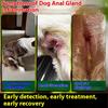 Dog anal adenitis, perianal inflammation, redness and swelling, spray Fuanshu, pet cat rubbing butt, pus blood plaster