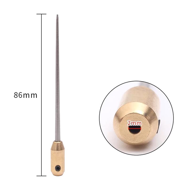 Hot Sale Glue Remover Thick Needle Accessories Glue Remover Tapered Steel Needle Steel Needle