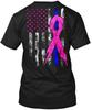 Police Breast Cancer Awareness T-Shirt Made In the USA Size S To 5XL Unisex T-Shirt
