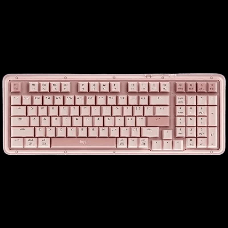 Logitech Amber Series AI Customizable Wireless Mechanical Keyboard
