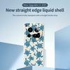 For Xiaomi 15 Ultra Case Blue Turtle Pattern Printing Straight Edge TPU Phone Back Cover